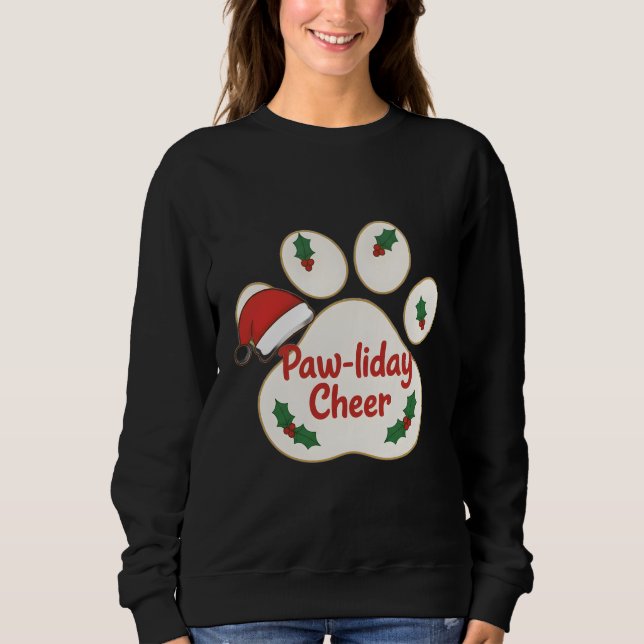  Paw-liday Cheer Sweatshirt (Vorderseite)