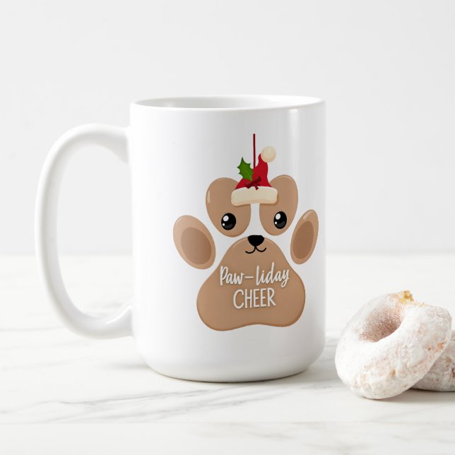 Paw-liday Freude Kaffeetasse (Mit Donut)