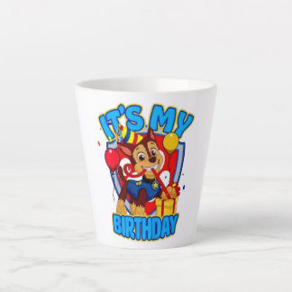 Paw Patrol Chase Geburtstag Milchtasse