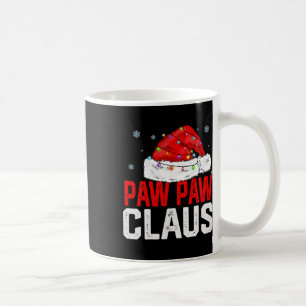 Paw Paw Claus Funny Xmas Familie Matching Großvate Kaffeetasse