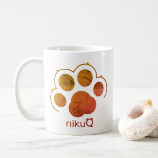 paw paws cat nikuQシリーズ 肉球 （猫） デザイン  Kaffeetasse