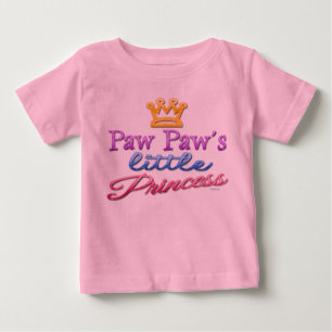 Paw Paws kleiner Princess Baby Kleinkind T - Shirt