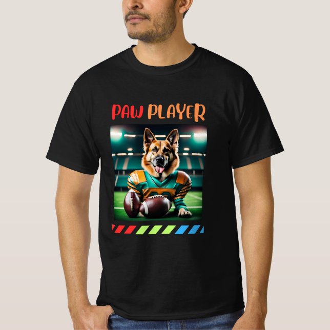 PAW PLAYER T-Shirt (Vorderseite)