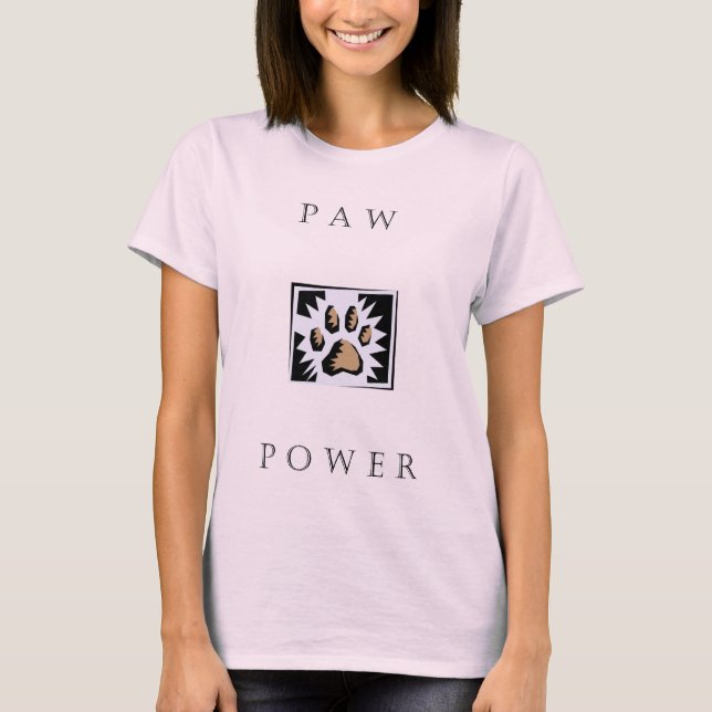 Paw Power T-Shirt (Vorderseite)