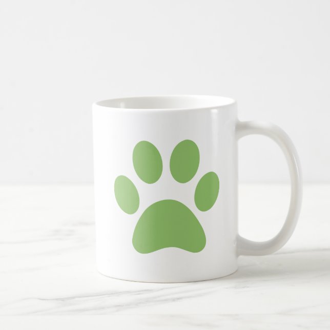 Paw Print Coffee Tasse (Rechts)