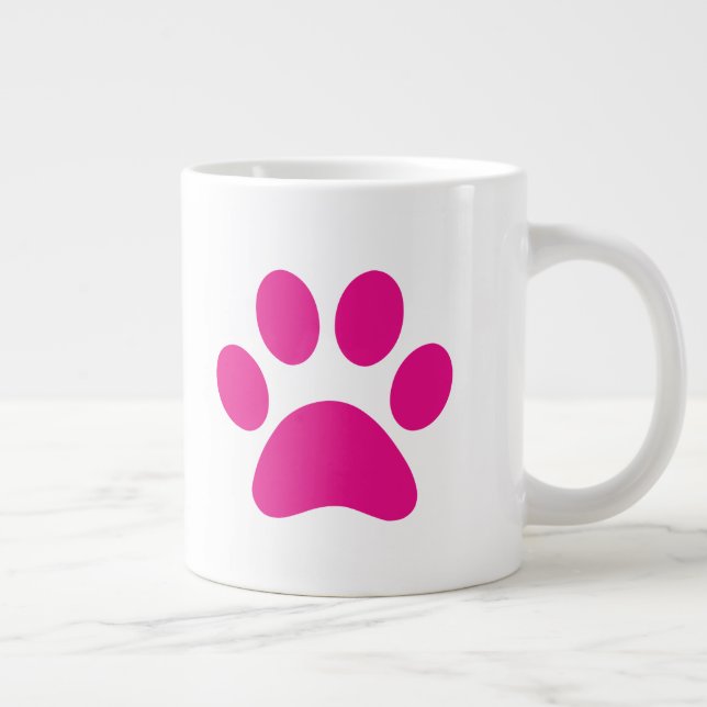 Paw Print Coffee Tasse (Rechts)