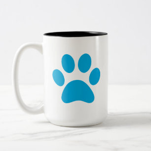 Paw Print Coffee Tasse