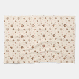 Paw Print Geschirrtuch