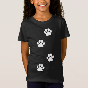 Paw Print Hund Katze Pet Lover T-Shirt