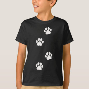 Paw Print Hund Katze Pet Lover T-Shirt