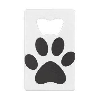 Paw Print Hund Katze Tier Füßchen Welpe Geldbeutel Flaschenöffner