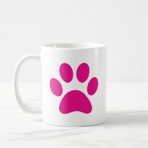 Paw Print Kaffeetasse