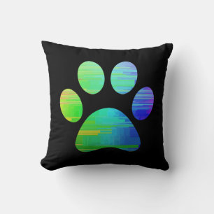 Paw Print Kissen