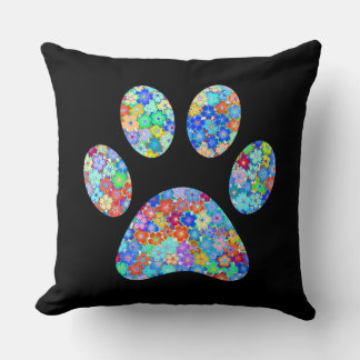 Paw Print Kissen