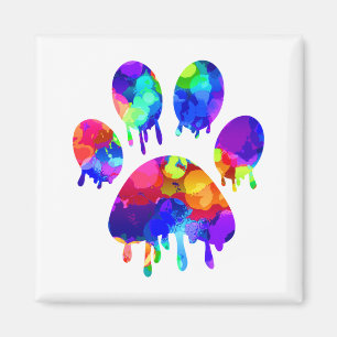 Paw Print Magnet