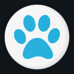 Paw Print Magnet<br><div class="desc">Fun Paw Print Design für Tierfreunde!</div>