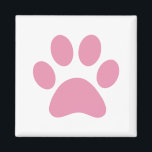 Paw Print Magnet<br><div class="desc">Fun Paw Print Design für Tierfreunde!</div>