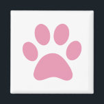 Paw Print Magnet<br><div class="desc">Fun Paw Print Design für Tierfreunde!</div>