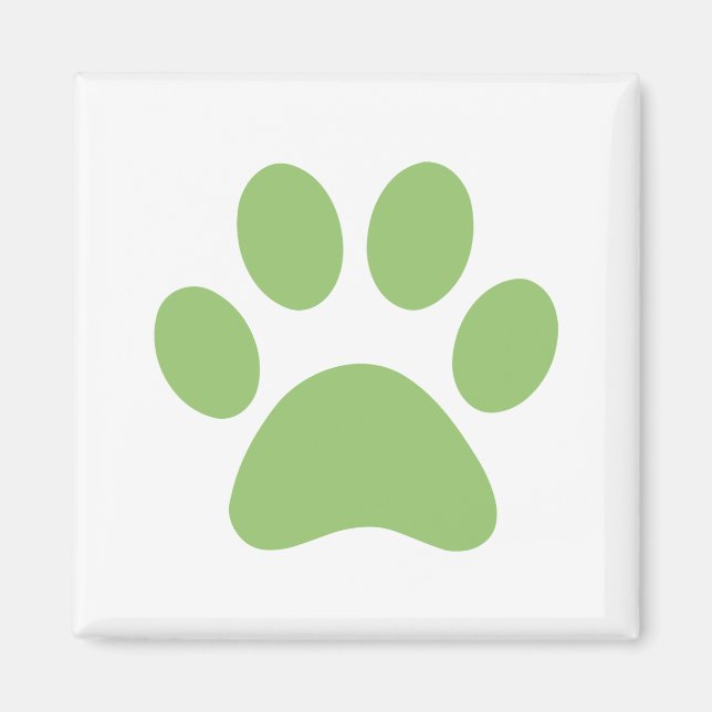 Paw Print Magnet (Vorne)