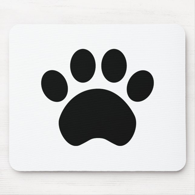 Paw Print Mousepad (Vorne)