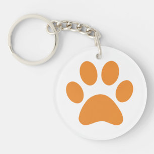 Paw Print Schlüsselanhänger