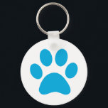 Paw Print Schlüsselanhänger<br><div class="desc">Fun Paw Print Design für Tierfreunde!</div>
