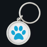 Paw Print     Schlüsselanhänger<br><div class="desc">Fun Paw Print Design für Tierfreunde!</div>