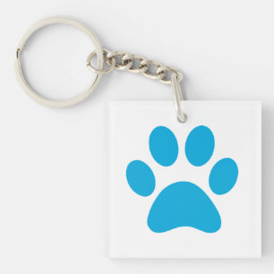 Paw Print Schlüsselanhänger