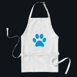 Paw Print Schürze<br><div class="desc">Fun Paw Print Design für Tierfreunde!</div>