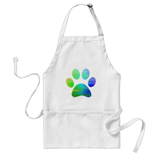 Paw Print Schürze (Vorne)