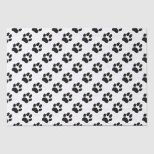 Paw Print Seidenpapier