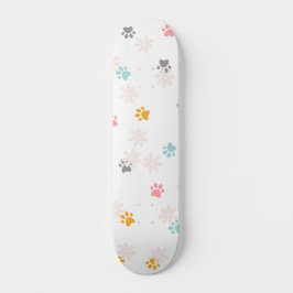 Paw Print Skateboard