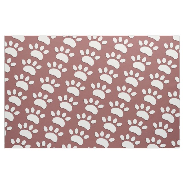 Paw Print Stoff (Yard (91,4 cm))
