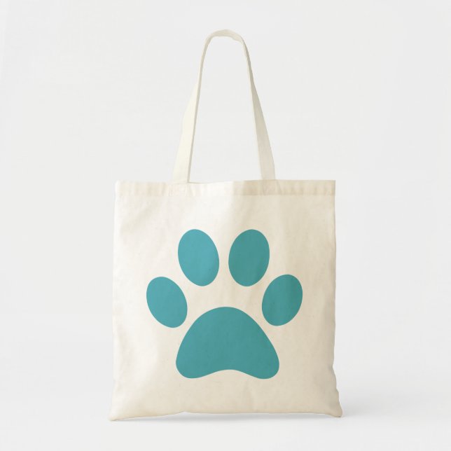 Paw Print Tragetasche (Vorne)