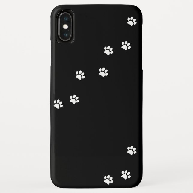Paw Prints Case-Mate iPhone Case (Rückseite)