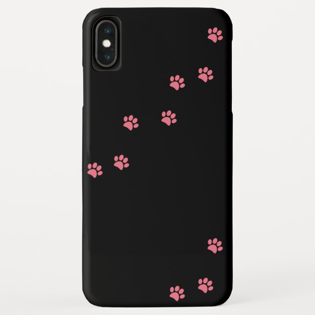 Paw Prints Case-Mate iPhone Hülle (Rückseite)