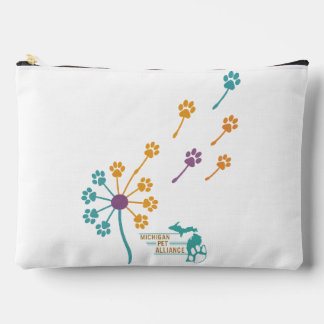 Paw Prints Dandelion Accessoire Reisepouch Zubehörtasche