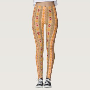 Paw Prints Frauen Leggings