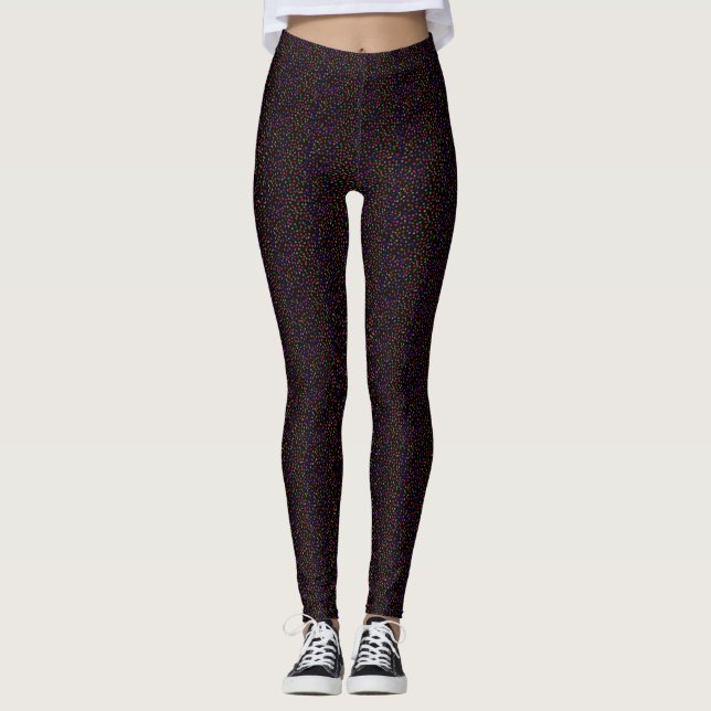 Paw Prints Frauen Leggings (Vorderseite)