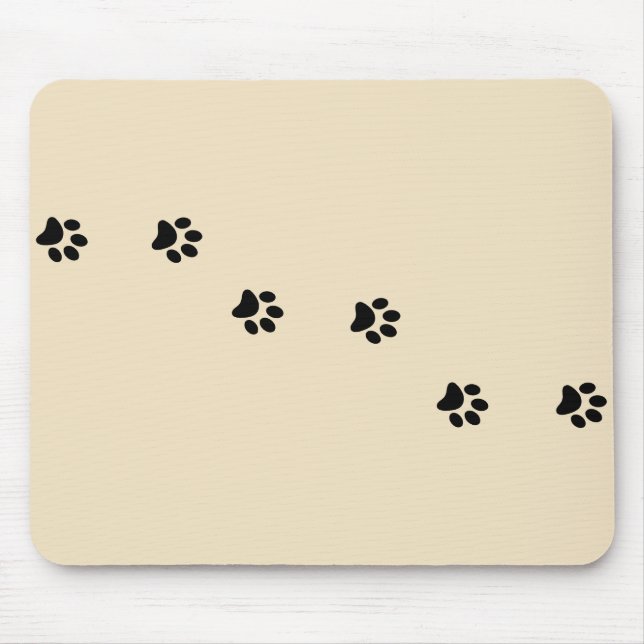Paw Prints Mousepad (Vorne)