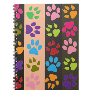 Paw Prints-Notebook Notizblock