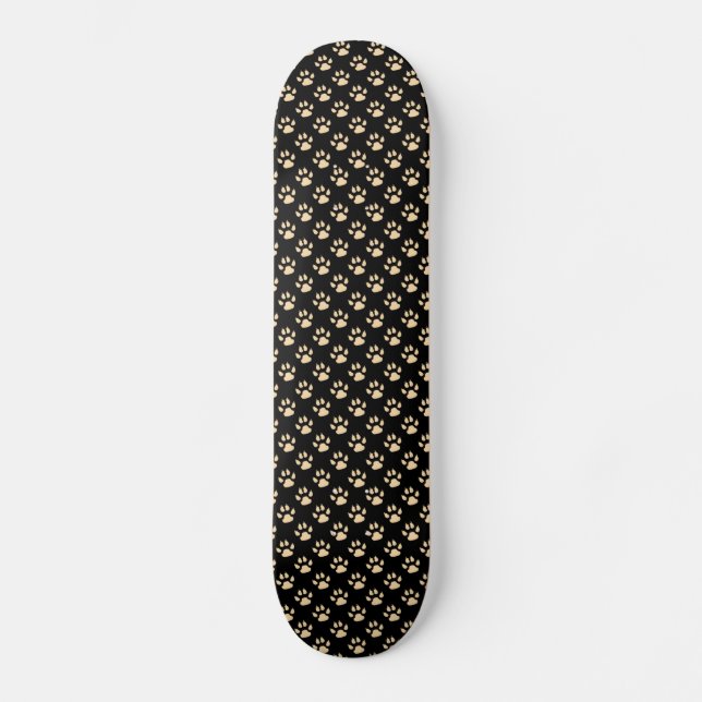 Paw Prints Skateboard (Vorderseite)