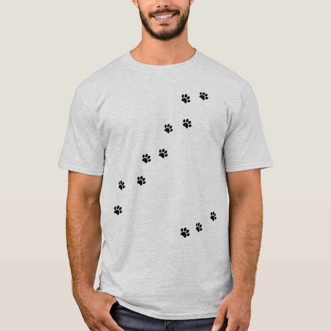 Paw Prints T-Shirt (Vorderseite)
