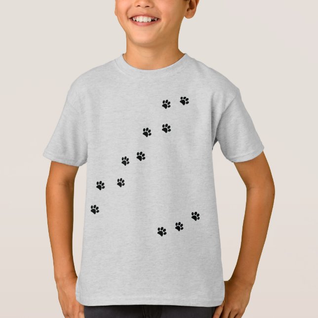 Paw Prints T-Shirt (Vorderseite)