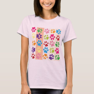Paw Prints T - Shirt