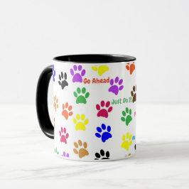 Paw Prints Tasse