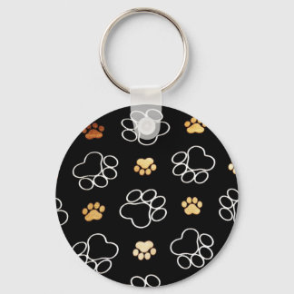Paw Prints Templare Geschenke Schlüsselanhänger