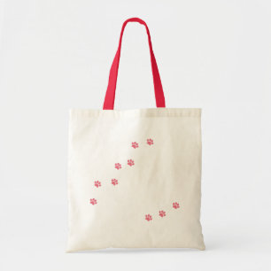 Paw Prints Tragetasche