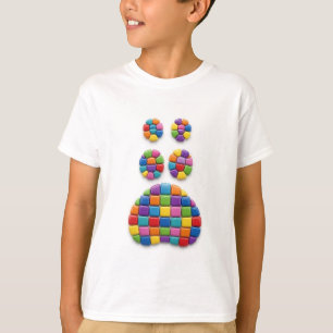 Paw SAFE - Kinder Vertikal-T-Shirt T-Shirt