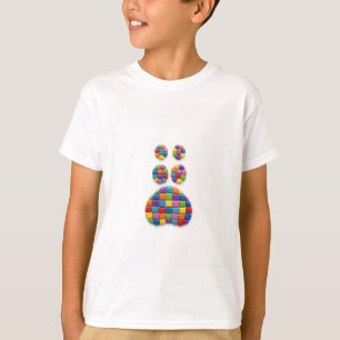 Paw SAFE - Kinder Vertikal-T-Shirt T-Shirt